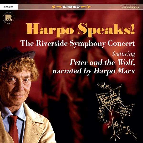 Harpo Speaks! The Riverside Symphony Concert LP pre-order