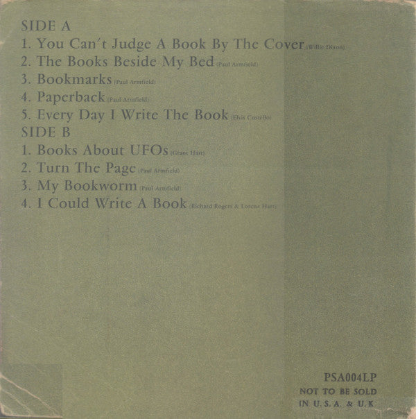 Reverse of album