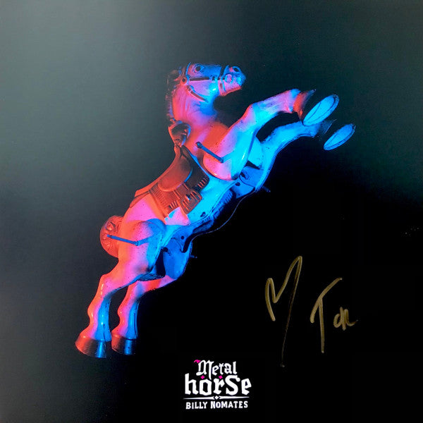 Album cover signed