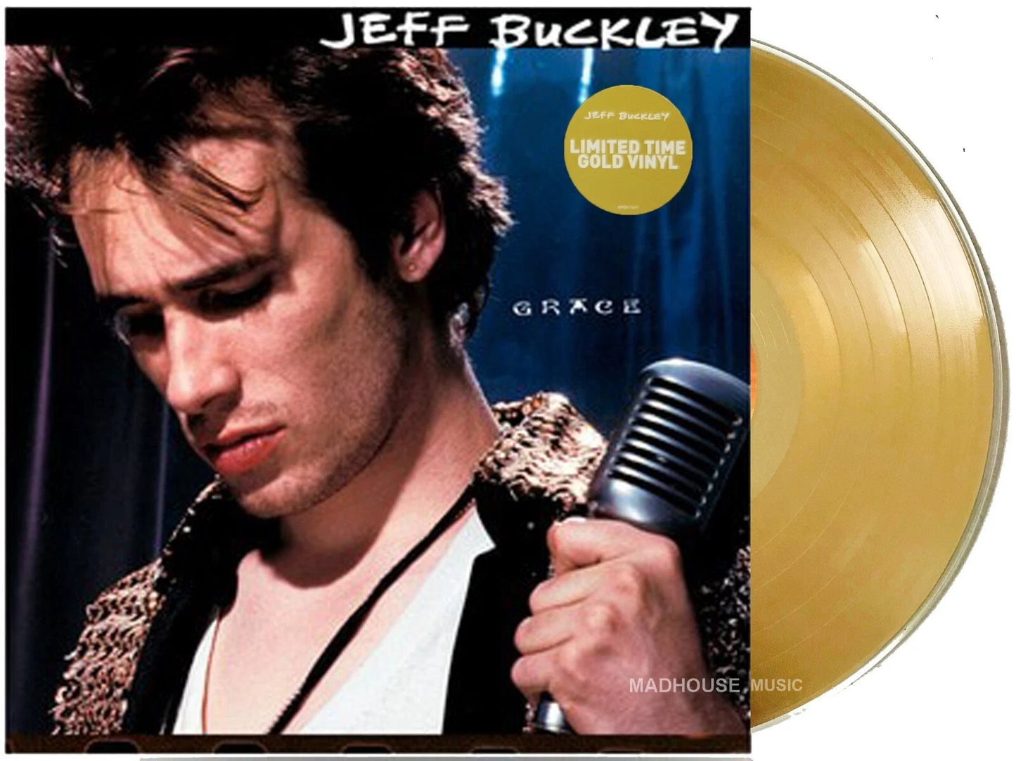 Jeff Buckley - Grace - gold vinyl eissue of 1994 LP