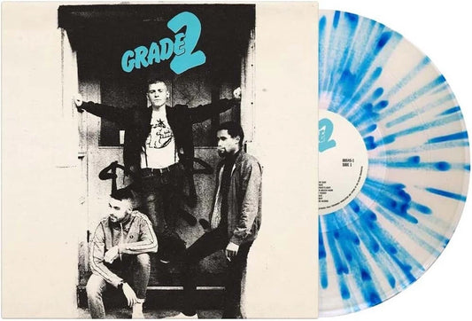 Grade 2 blue splatter vinyl (2025)