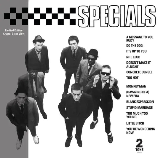 Specials - limited edition crystal clear vinyl LP