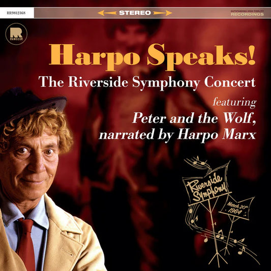 Harpo Speaks! The Riverside Symphony Concert LP pre-order