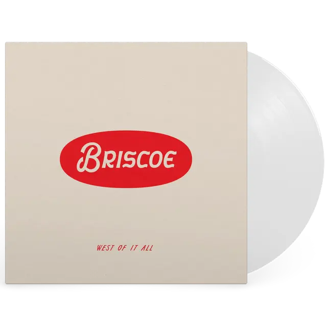Briscoe - West Of It All - white vinyl LP