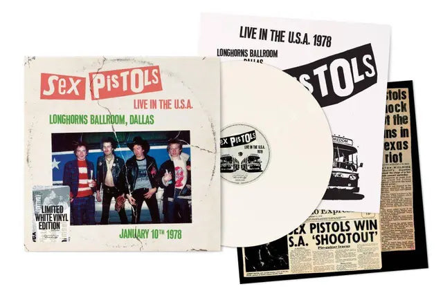 Sex Pistols - Dallas 1978 - white vinyl LP