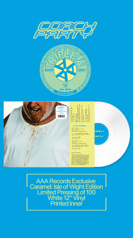 Caramel - EXCLUSIVE TRIPLE A WHITE VINYL LP - Release date 26 Sept 25
