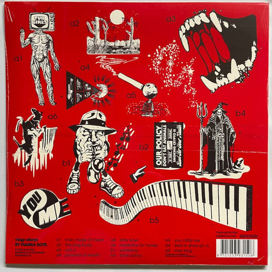 Reverse of album