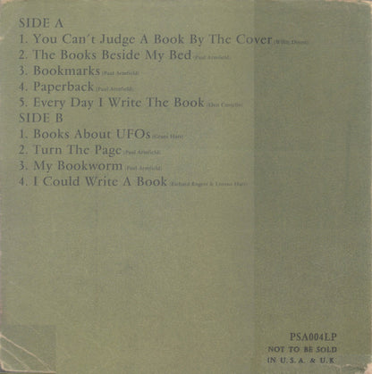 Reverse of album