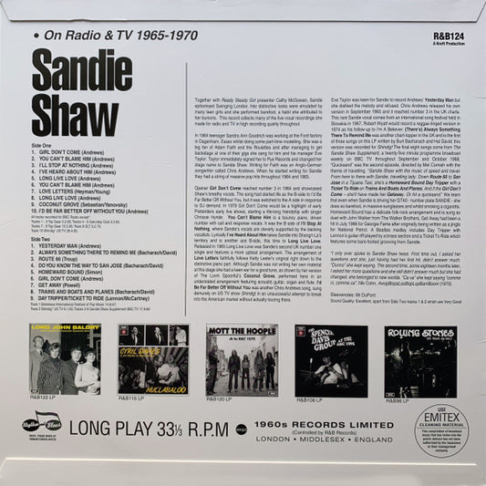 Reverse of album