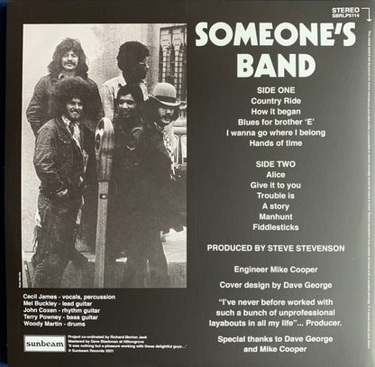 Reverse of album