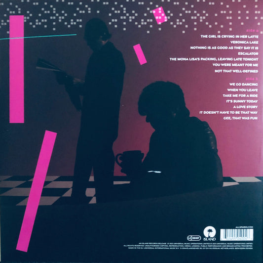 Reverse of album