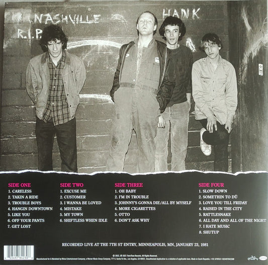 Reverse of album