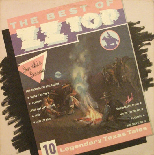 The Best of ZZ Top (blue vinyl) LP 1977