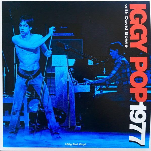 Iggy Pop - Iggy Pop 1977 with David Bowie