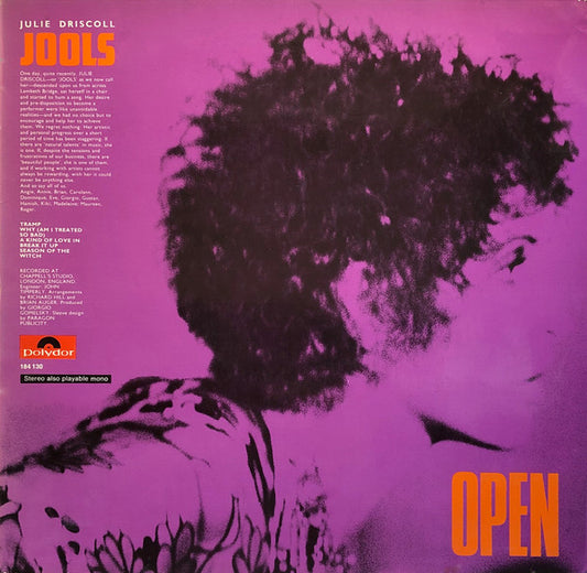Julie Driscoll And The Trinity - Open