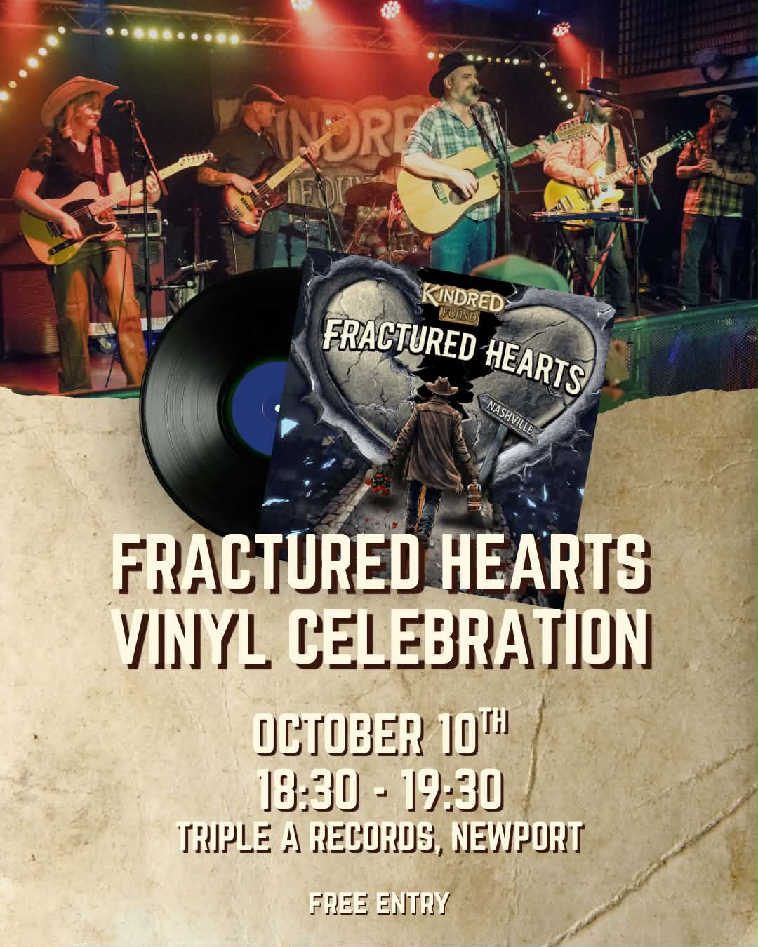 10/10 - KINDRED FOUND - TRIPLE A INSTORE