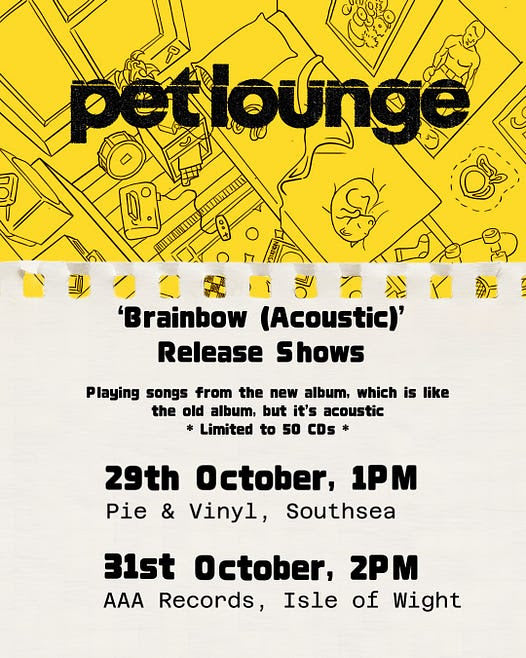 31/10 - PET LOUNGE - TRIPLE A INSTORE